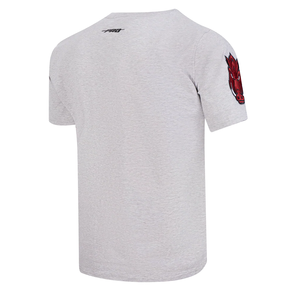 UNIVERSITY OF ARKANSAS CLASSIC MEN'S STACKED LOGO TEE