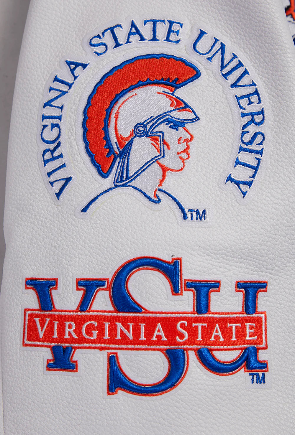 VIRGINIA STATE UNIVERSITY HOMECOMING MEN'S WOOL VARSITY JACKET