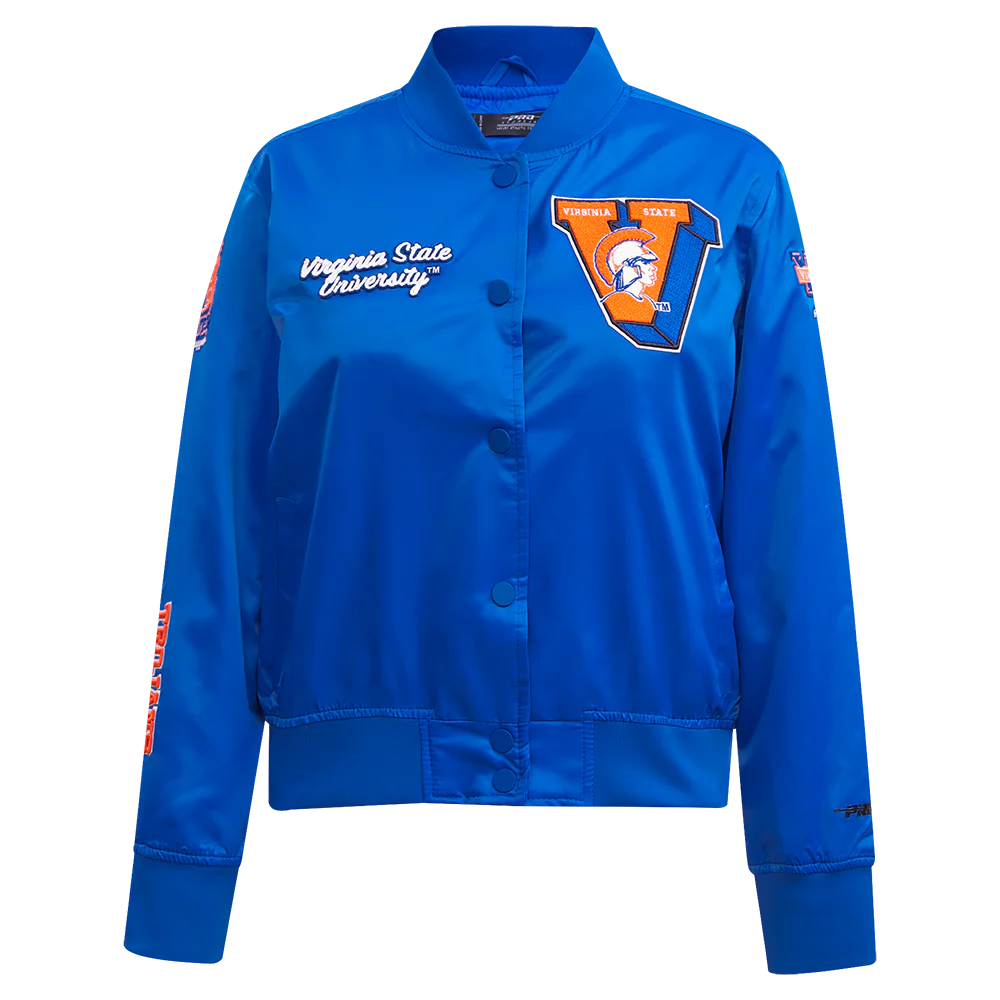 VIRGINIA STATE UNIVERSITY CLASSIC WOMEN'S SATIN JACKET