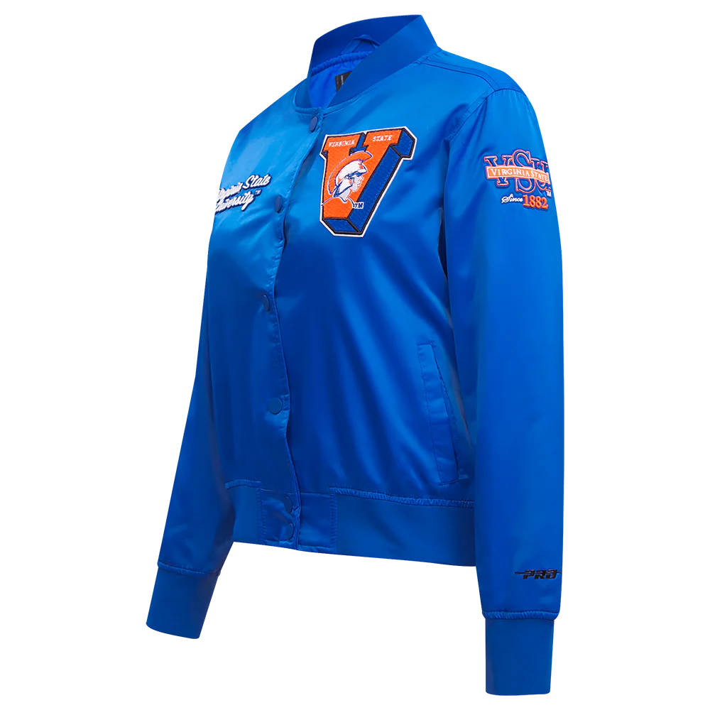 VIRGINIA STATE UNIVERSITY CLASSIC WOMEN'S SATIN JACKET