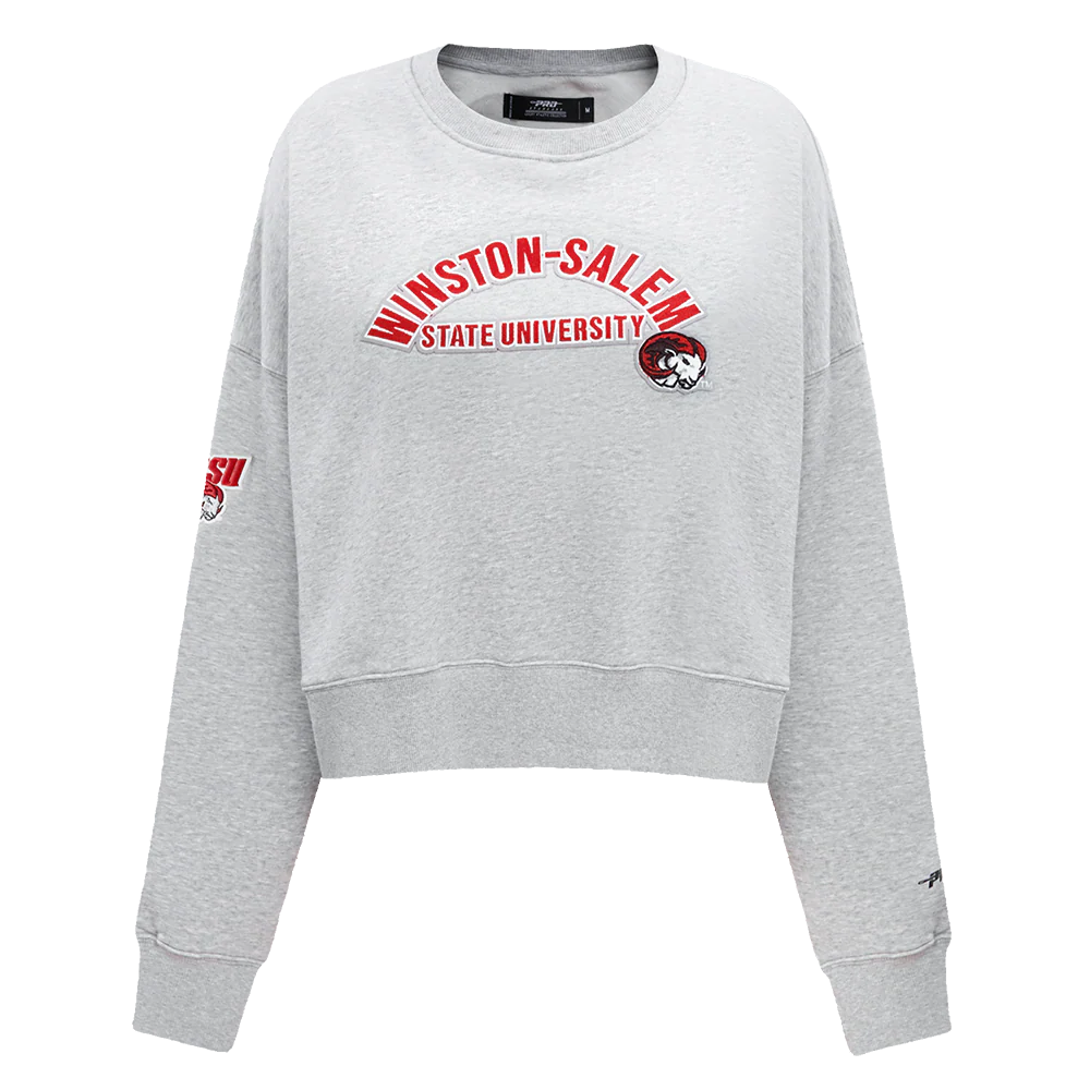 WINSTON-SALEM STATE UNIVERSITY CLASSIC WOMEN'S FLEECE CREWNECK