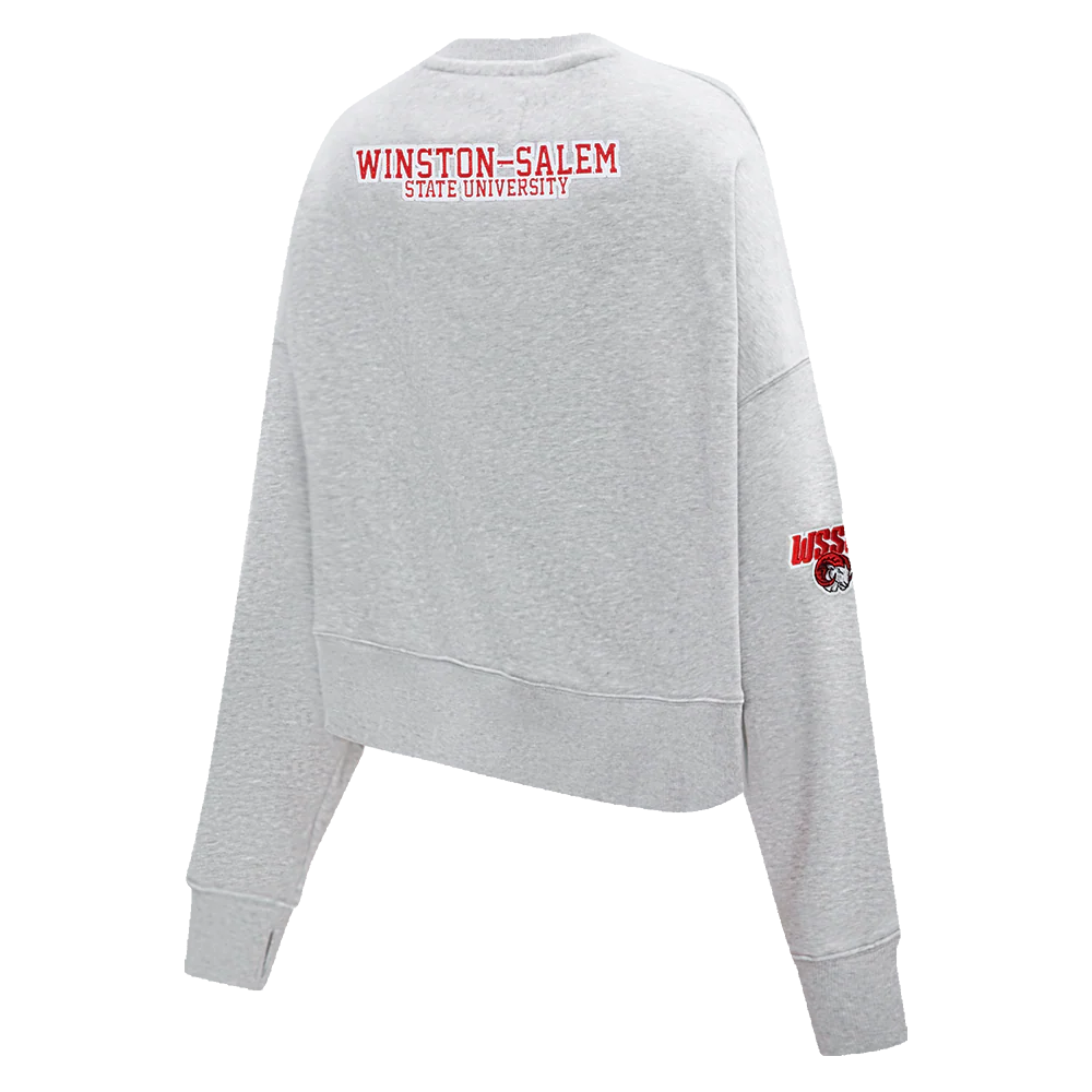 WINSTON-SALEM STATE UNIVERSITY CLASSIC WOMEN'S FLEECE CREWNECK