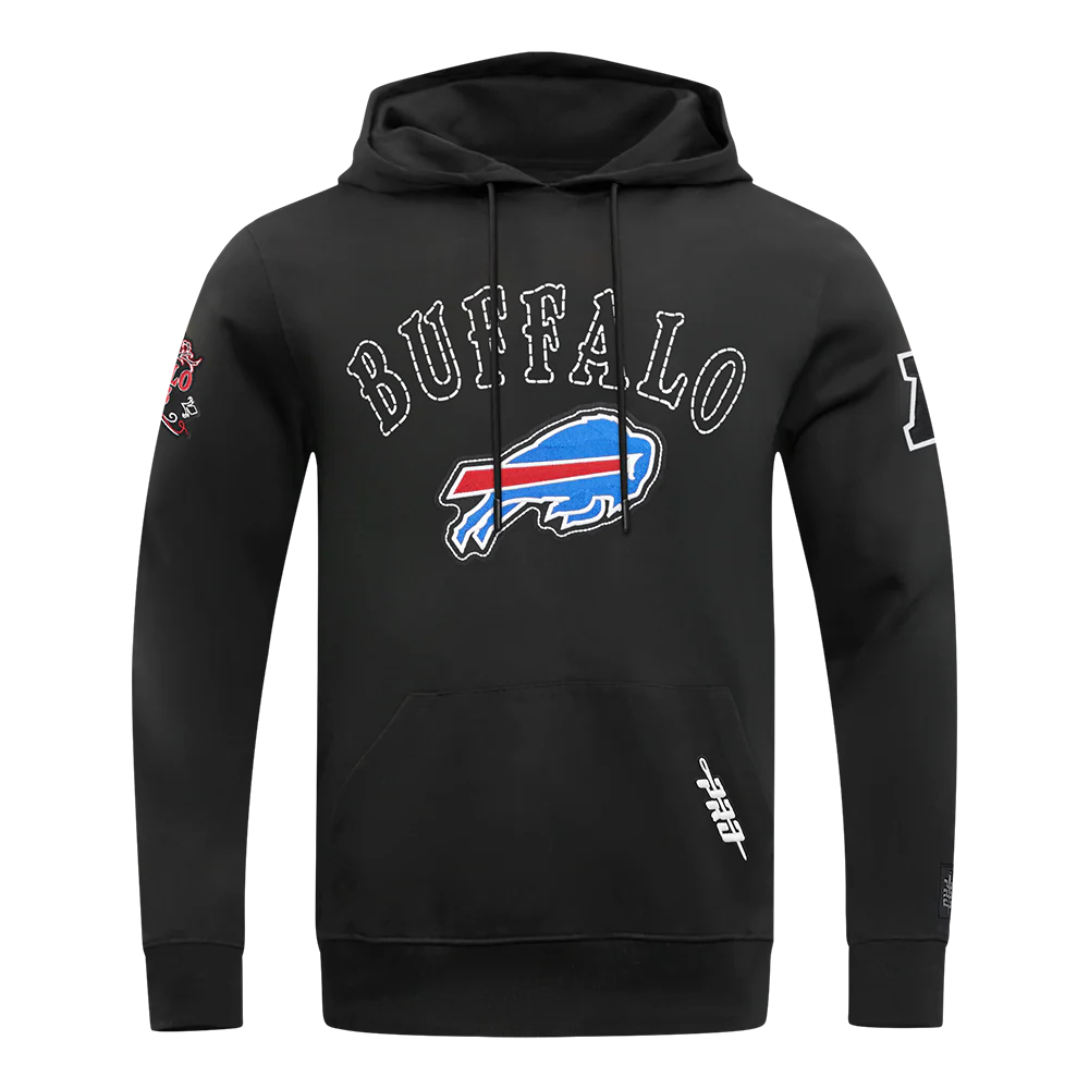 NFL BUFFALO BILLS REBEL ATHLETICS MEN'S FLC PO HOODIE