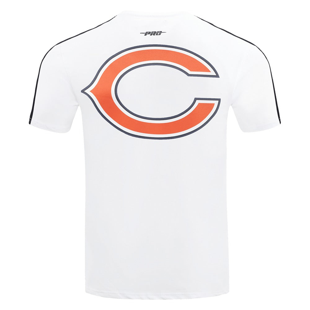 CHICAGO BEARS CLASSIC MESH SJ STRIPED TEE