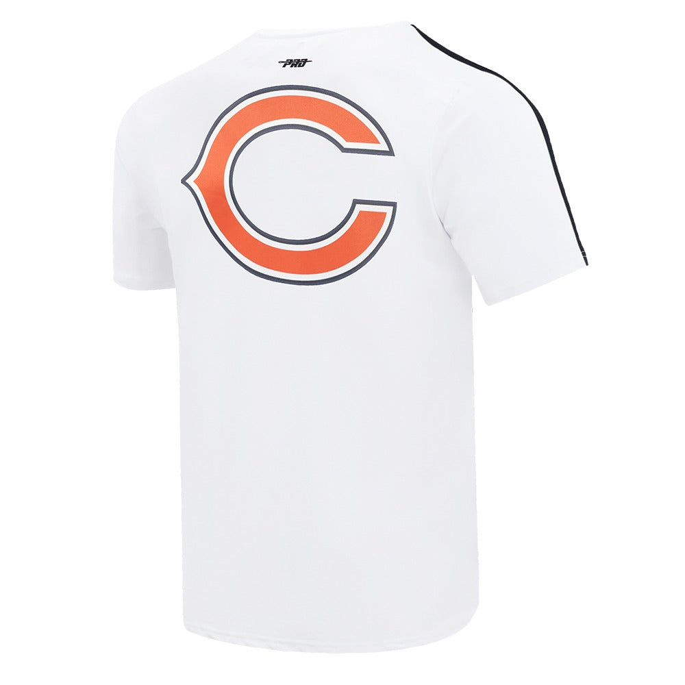 CHICAGO BEARS CLASSIC MESH SJ STRIPED TEE