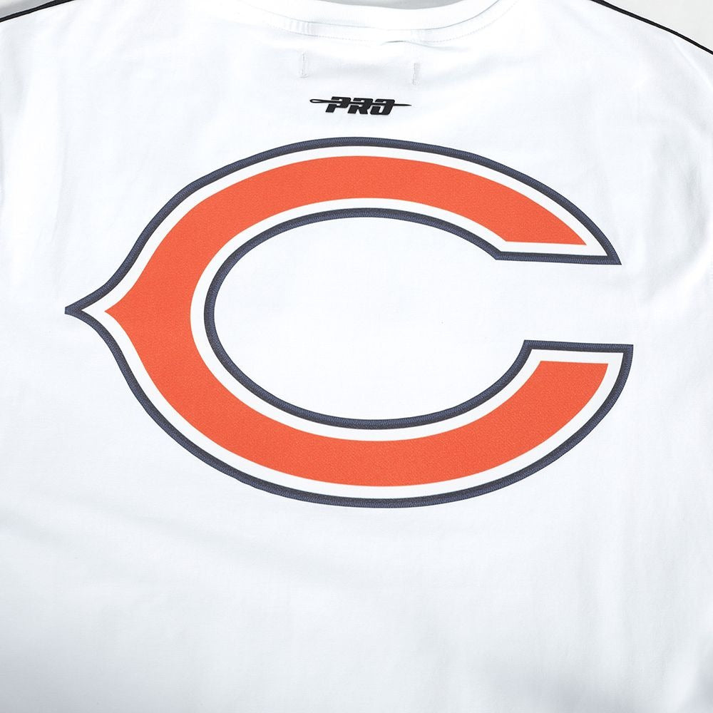 CHICAGO BEARS CLASSIC MESH SJ STRIPED TEE