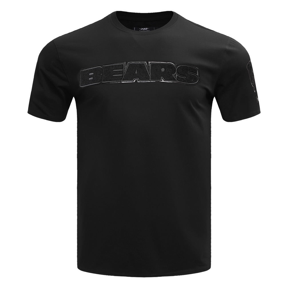 CHICAGO BEARS TRIPLE BLACK SJ TEE