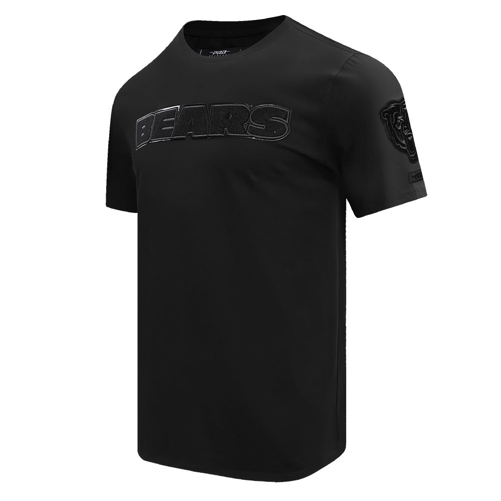 CHICAGO BEARS TRIPLE BLACK SJ TEE