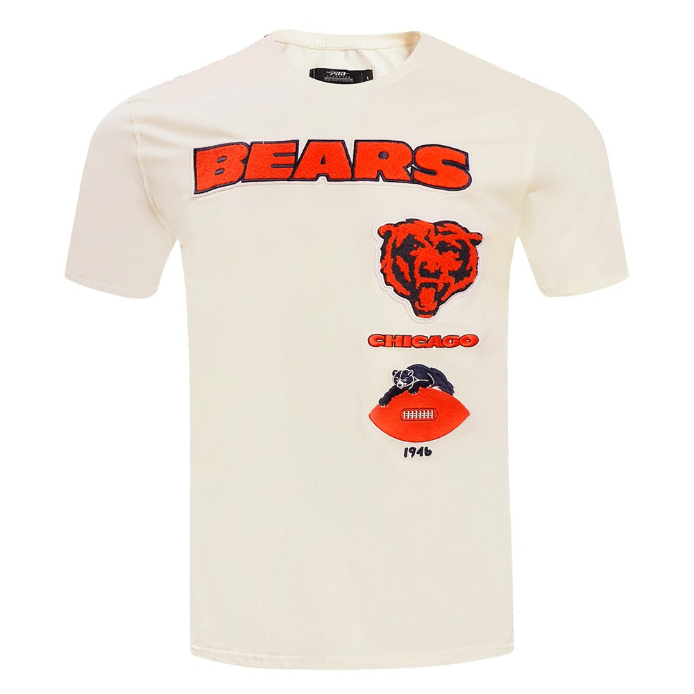 CHICAGO BEARS RETRO CLASSIC SJ STRIPED TEE