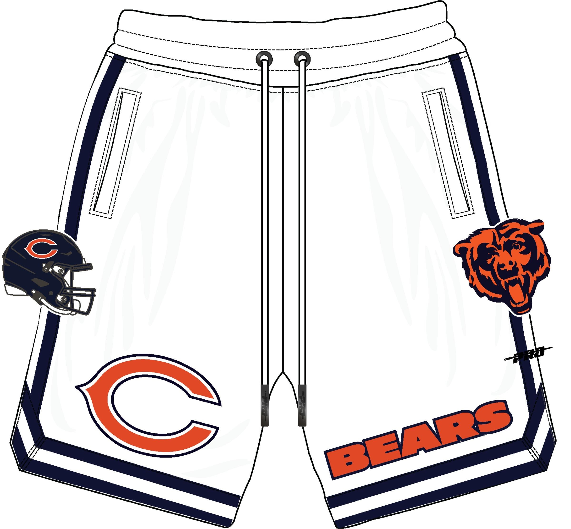 CHICAGO BEARS CLASSIC CHENILLE DK SHORT