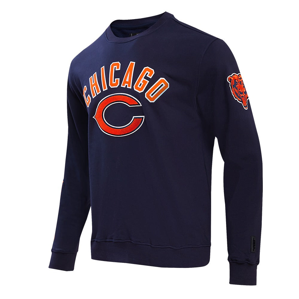 CHICAGO BEARS CLASSIC BRISTLE FLC CREWNECK