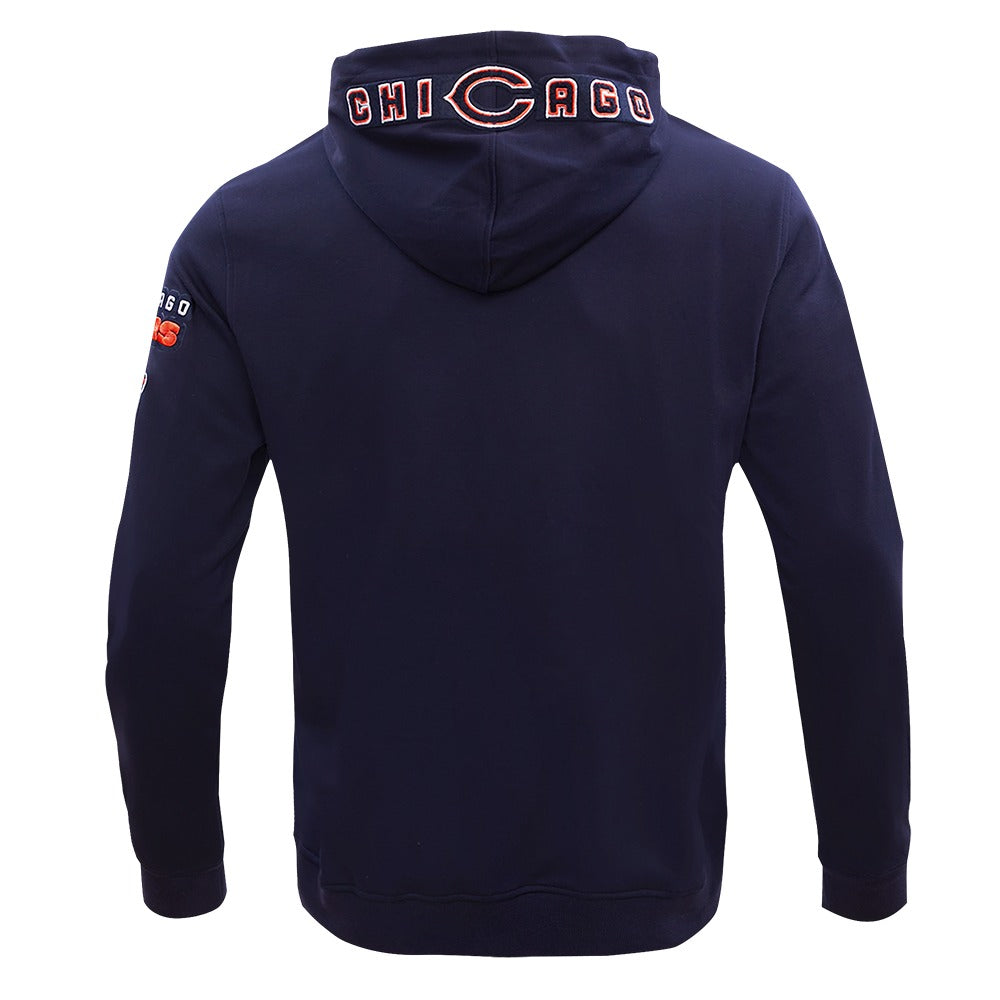 CHICAGO BEARS CLASSIC CHENILLE DK FZ HOODIE