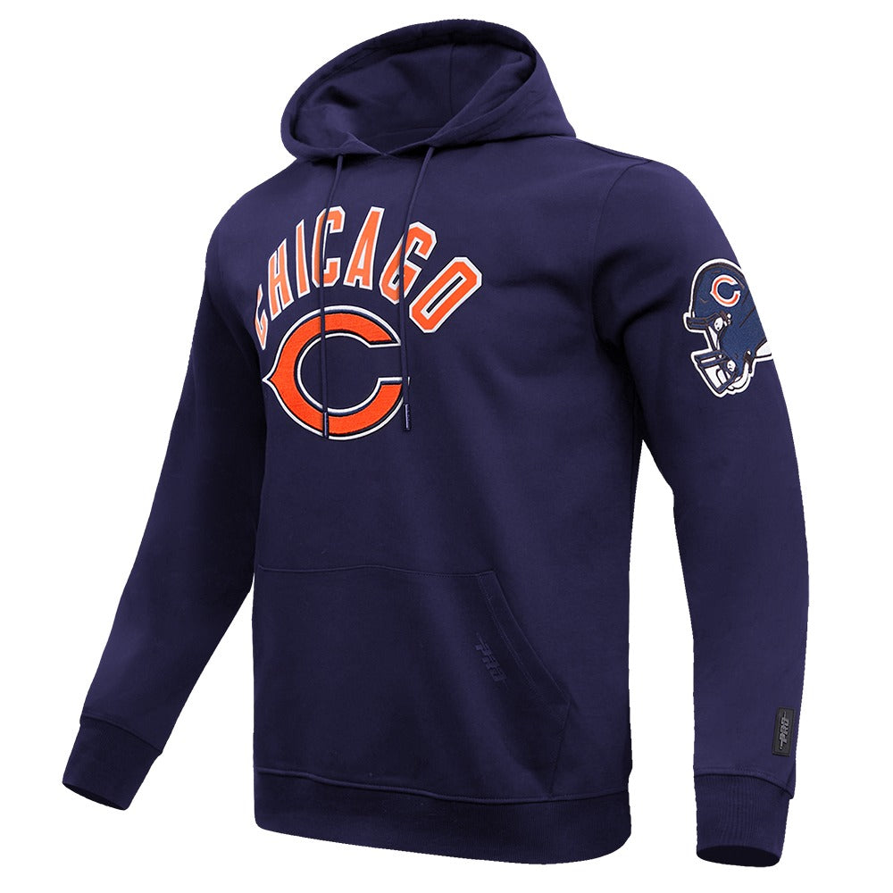 CHICAGO BEARS CLASSIC BRISTLE FLC PO HOODIE