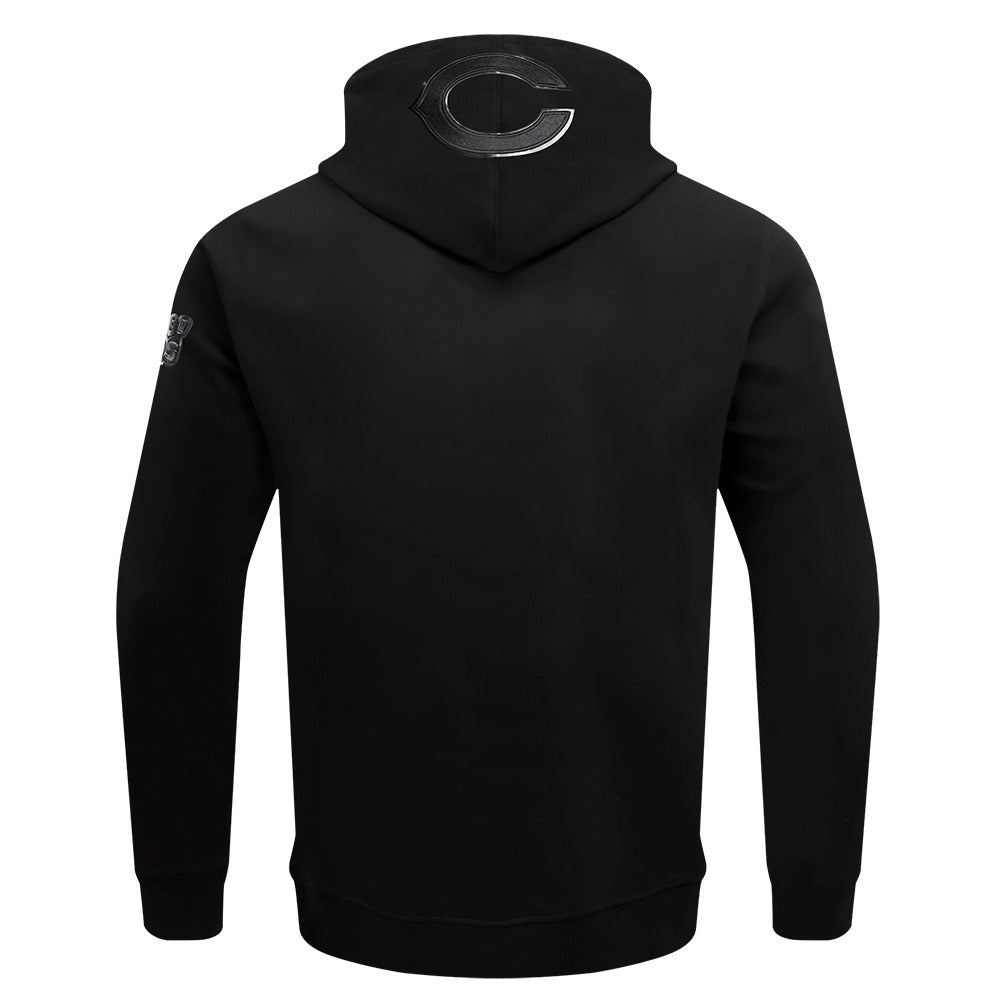 CHICAGO BEARS TRIPLE BLACK DK PO HOODIE