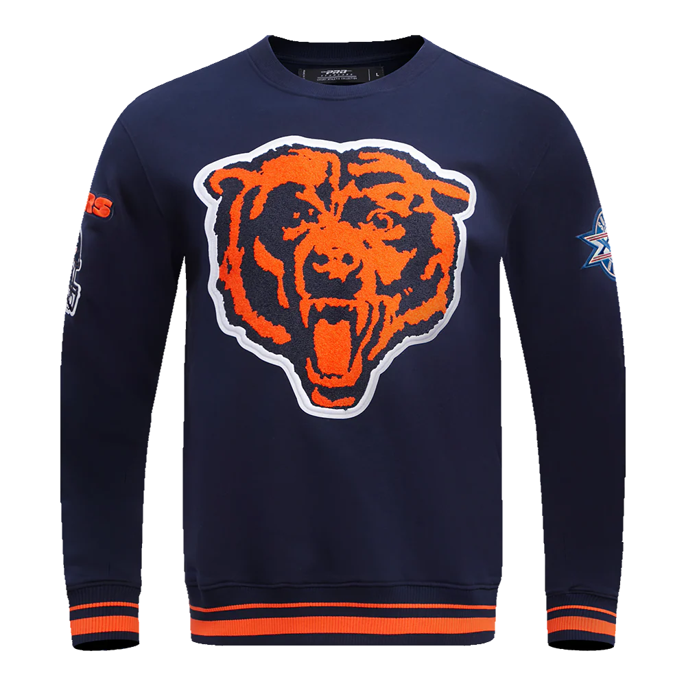 CHICAGO BEARS MEN'S CREWNECK SWEATSHIRT MASH UP