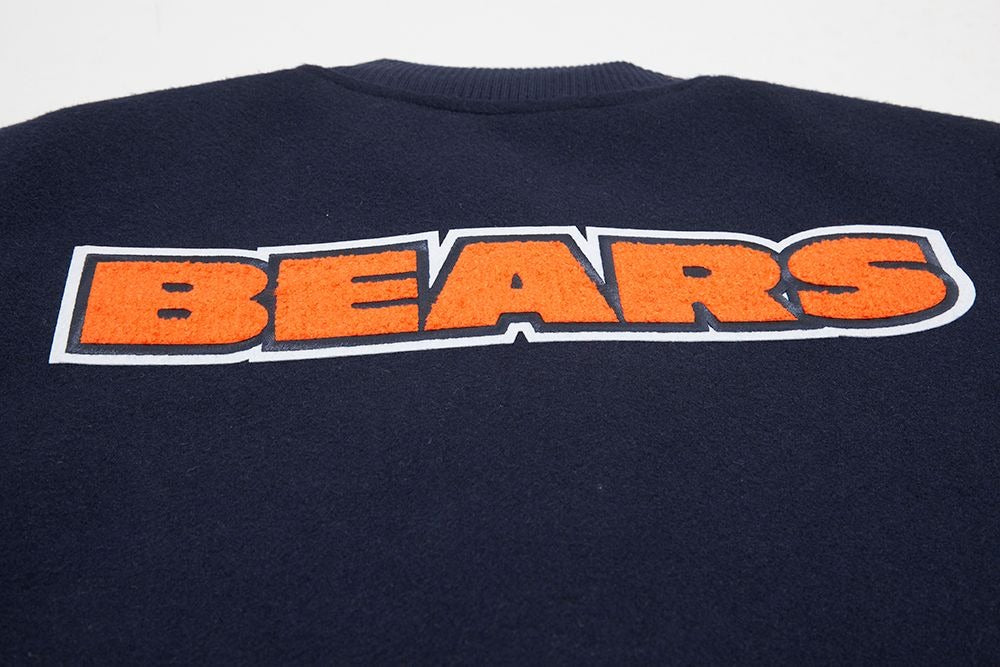 CHICAGO BEARS CLASSIC WOOL VARSITY JACKET