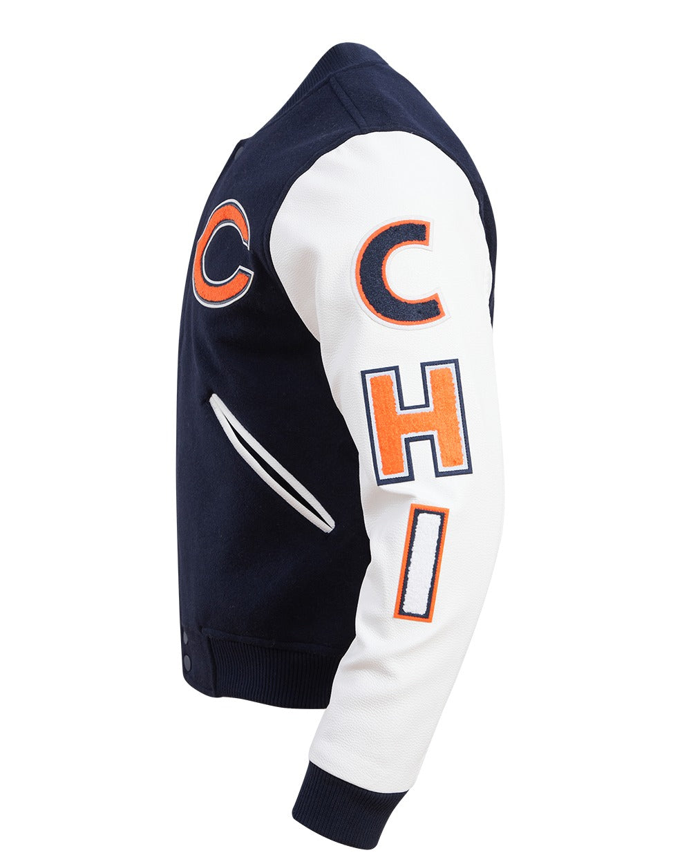 CHICAGO BEARS CLASSIC WOOL VARSITY JACKET