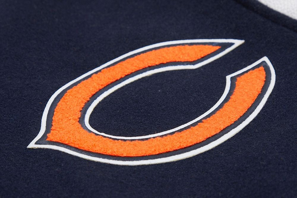 CHICAGO BEARS CLASSIC WOOL VARSITY JACKET