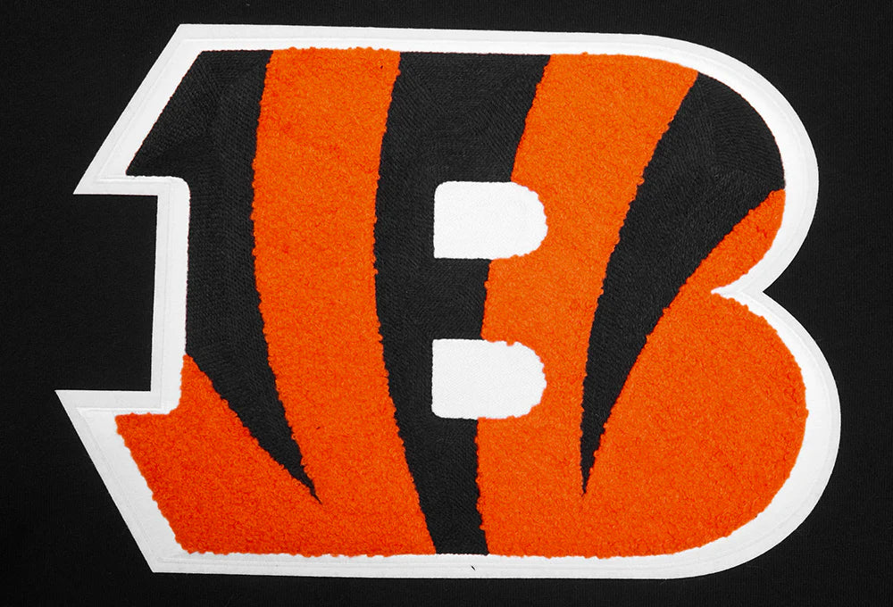 NFL CINCINNATI BENGALS MASHUP MEN'S RIB PULLOVER HOODIE
