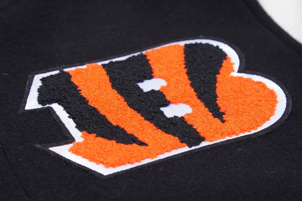 NFL CINCINNATI BENGALS CLASSIC WOOL MEN'S VARSITY JACKET