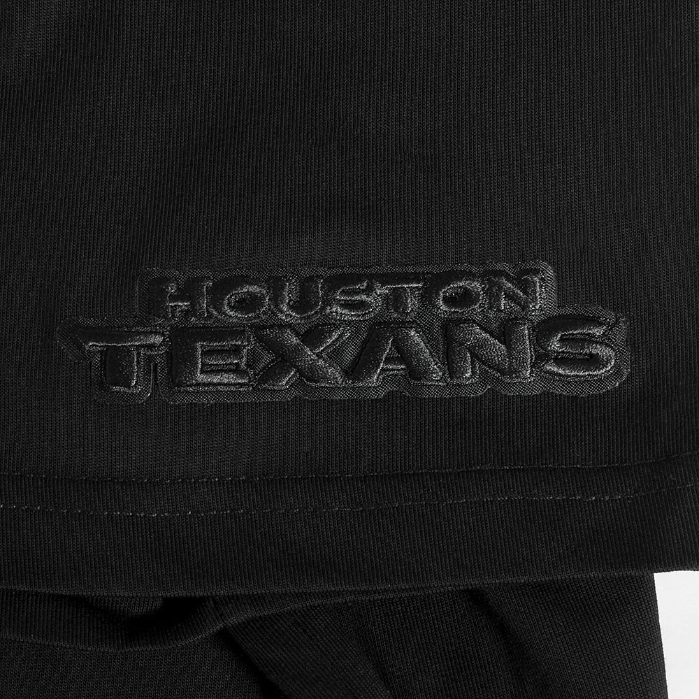 NFL HOUSTON TEXANS NEUTRAL MEN'S COTTON JERSEY DROP SHOULDER TEE