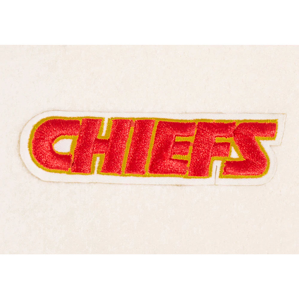 NFL KANSAS CITY CHIEFS RETRO CLASSIC LITTLE BOYS RIB WOOL VARSITY JACKET