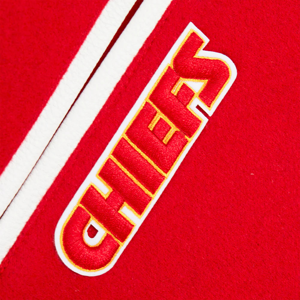NFL KANSAS CITY CHIEFS CLASSIC TODDLER BOYS WOOL VARSITY JACKET