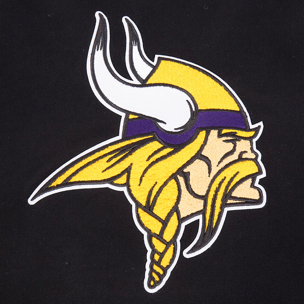 NFL MINNESOTA VIKINGS MASHUP MEN'S RIB PULLOVER HOODIE