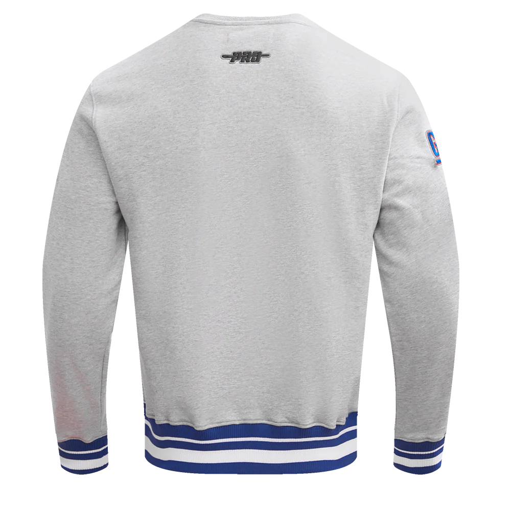 NFL NEW YORK GIANTS MASHUP MEN'S RIB CREWNECK