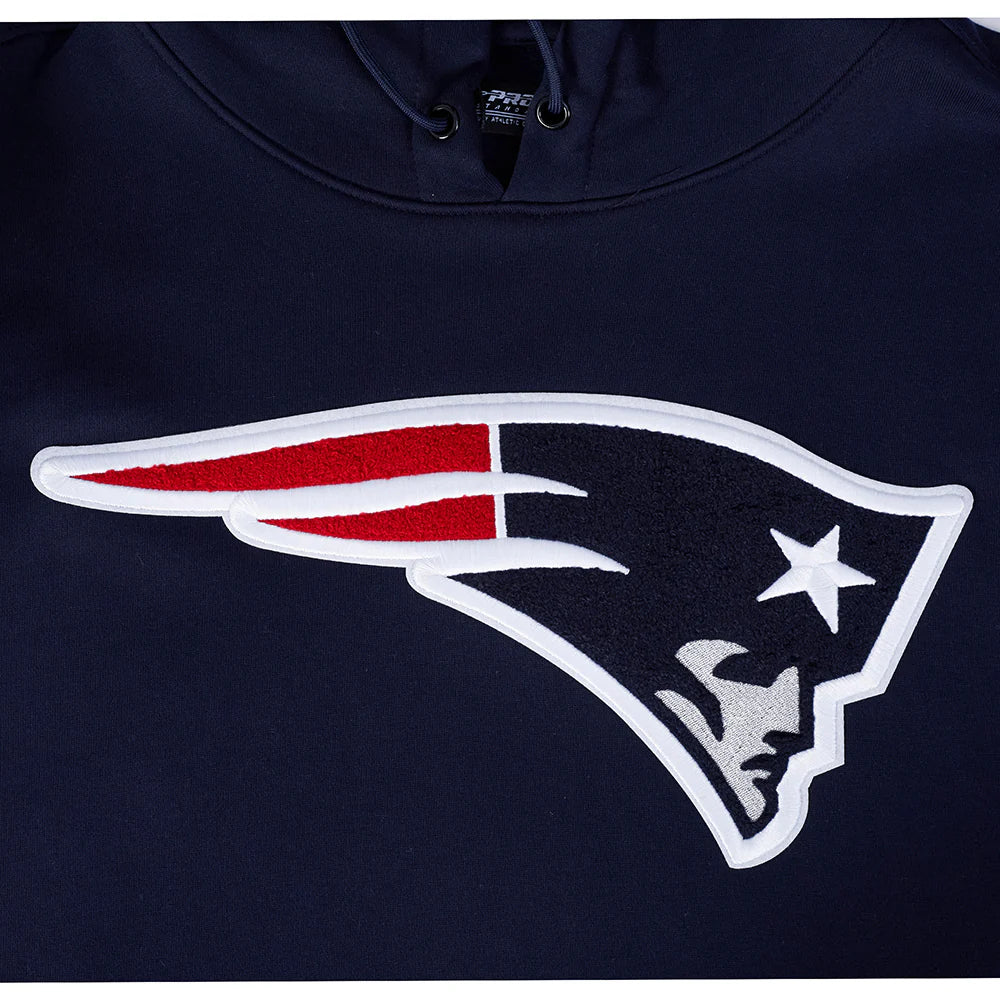 NFL NEW ENGLAND PATRIOTS MASHUP MEN'S RIB PULLOVER HOODIE