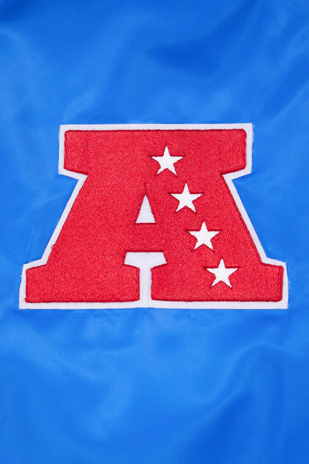 NFL NEW ENGLAND PATRIOTS RETRO CLASSIC MEN'S RIB SATIN JACKET