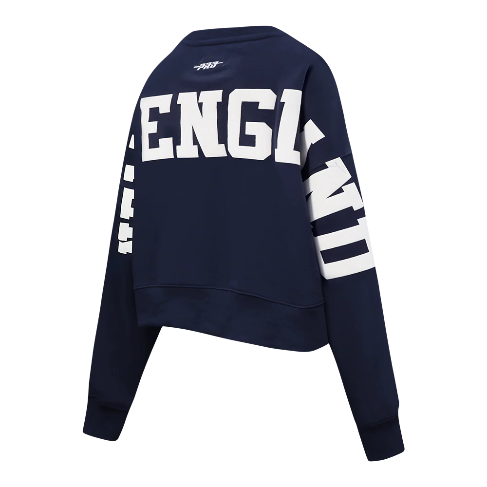 NFL NEW ENGLAND PATRIOTS WINGSPAN WOMEN'S FLC CREWNECK