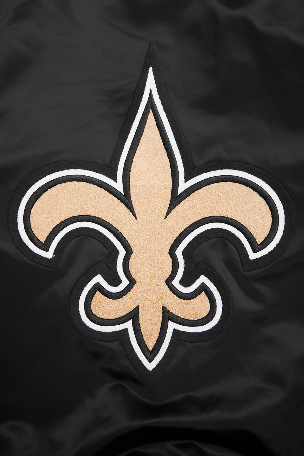 NFL NEW ORLEANS SAINTS MASHUP MEN'S RIB SATIN JACKET