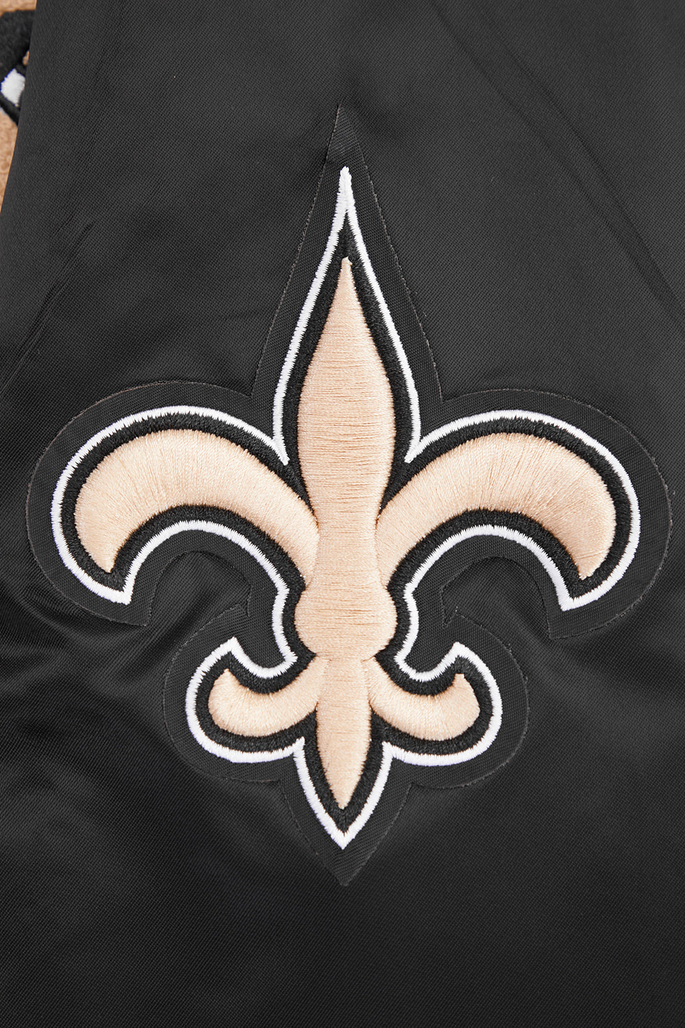 NFL NEW ORLEANS SAINTS MASHUP MEN'S RIB SATIN JACKET