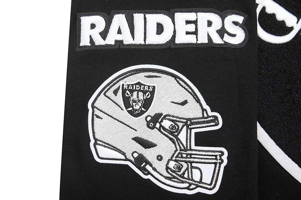 NFL LAS VEGAS RAIDERS MASHUP MEN'S RIB CREWNECK