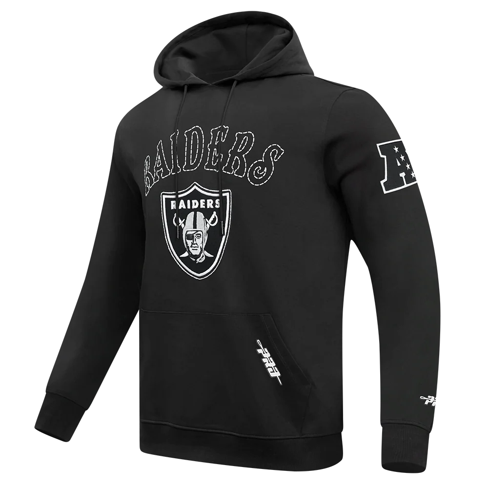 NFL LAS VEGAS RAIDERS REBEL ATHLETICS MEN'S FLC PO HOODIE