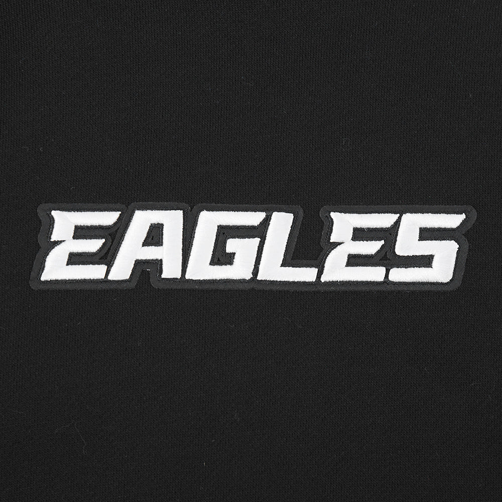 NFL PHILADELPHIA EAGLES WINGSPAN MEN'S DROP SHOULDER FLEECE PULLOVER HOODIE