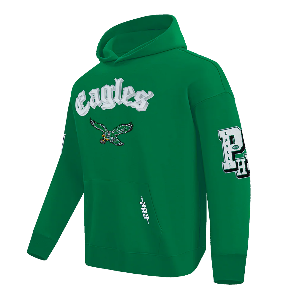 NFL PHILADELPHIA EAGLES BEST OF MEN'S DROP SHOULDER PO HOODIE