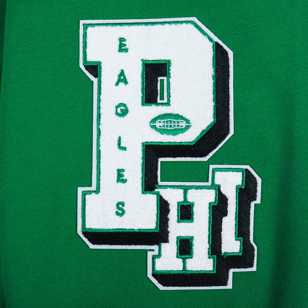 NFL PHILADELPHIA EAGLES BEST OF MEN'S DROP SHOULDER PO HOODIE