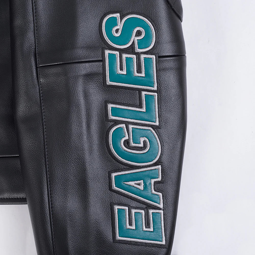 NFL PHILADELPHIA EAGLES MEN'S MOTO JACKET