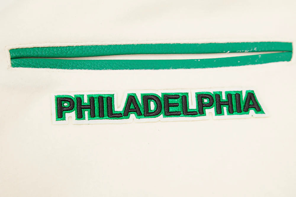 NFL PHILADELPHIA EAGLES RETRO CLASSIC MEN'S RIB WOOL VARSITY JACKET