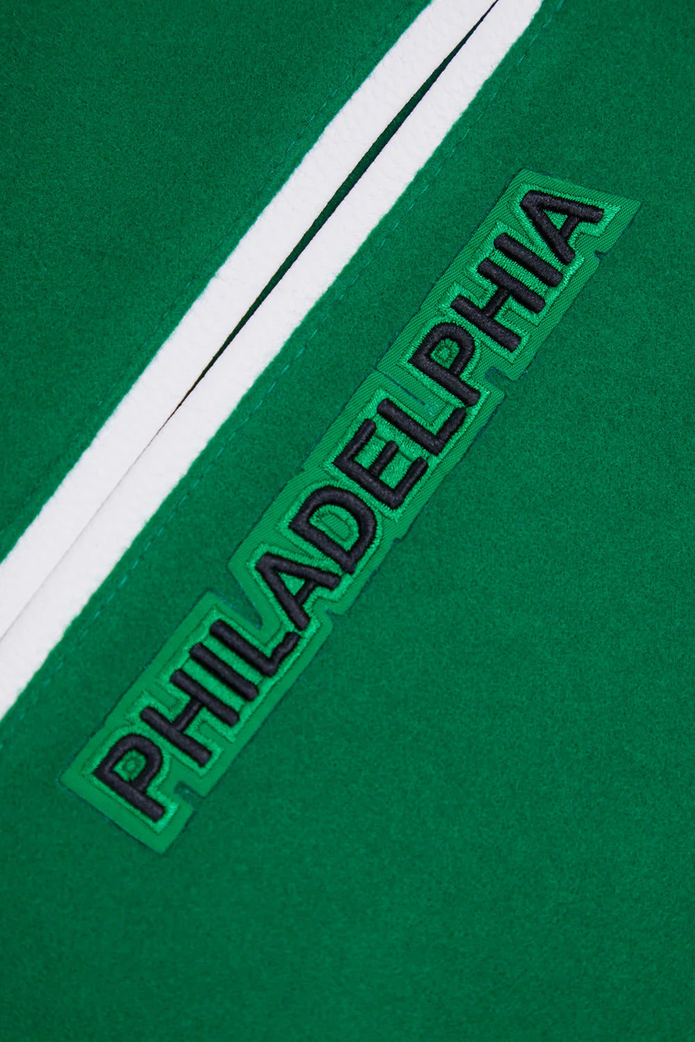 NFL PHILADELPHIA EAGLES RETRO CLASSIC MEN'S RIB WOOL VARSITY JACKET