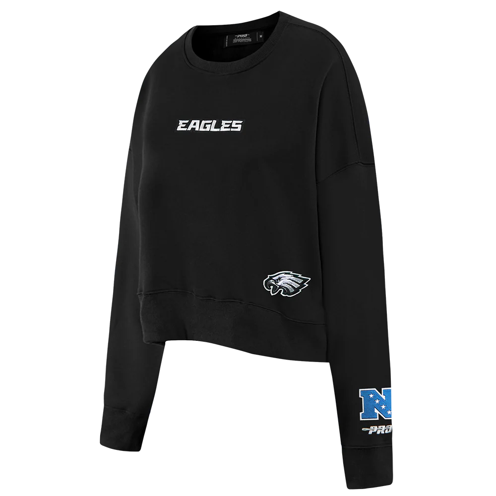 NFL PHILADELPHIA EAGLES WINGSPAN WOMEN'S FLEECE CREWNECK