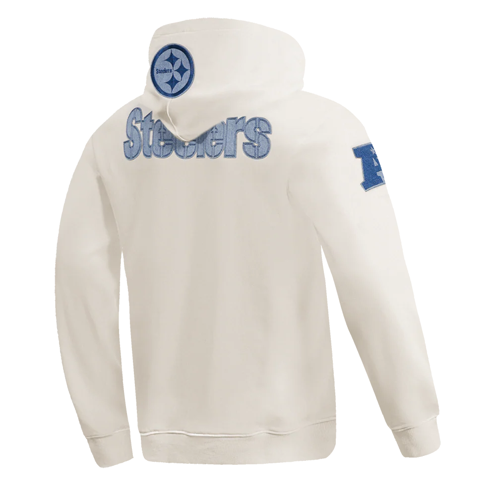 NFL PITTSBURGH STEELERS VARSITY BLUES MEN'S PULLOVER HOODIE