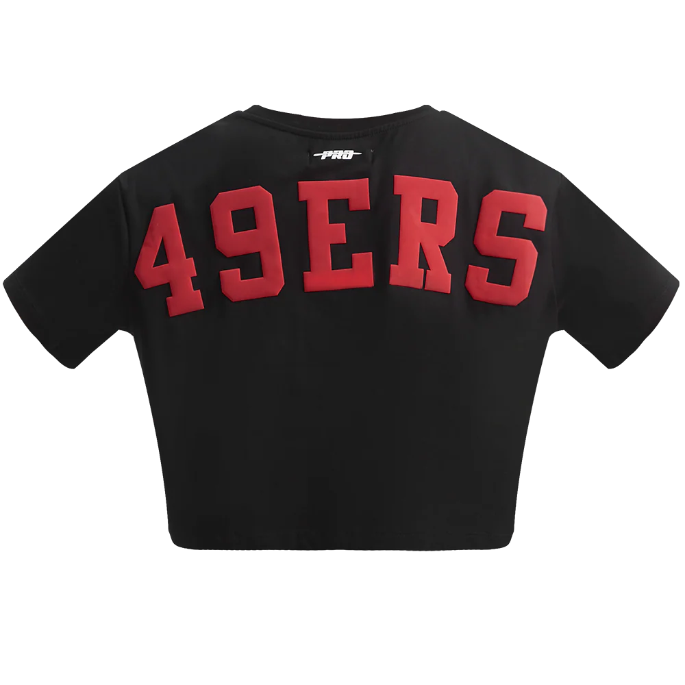 NFL SAN FRANCISCO 49ERS WINGSPAN WOMEN'S SINGLE JERSEY BOXY TEE