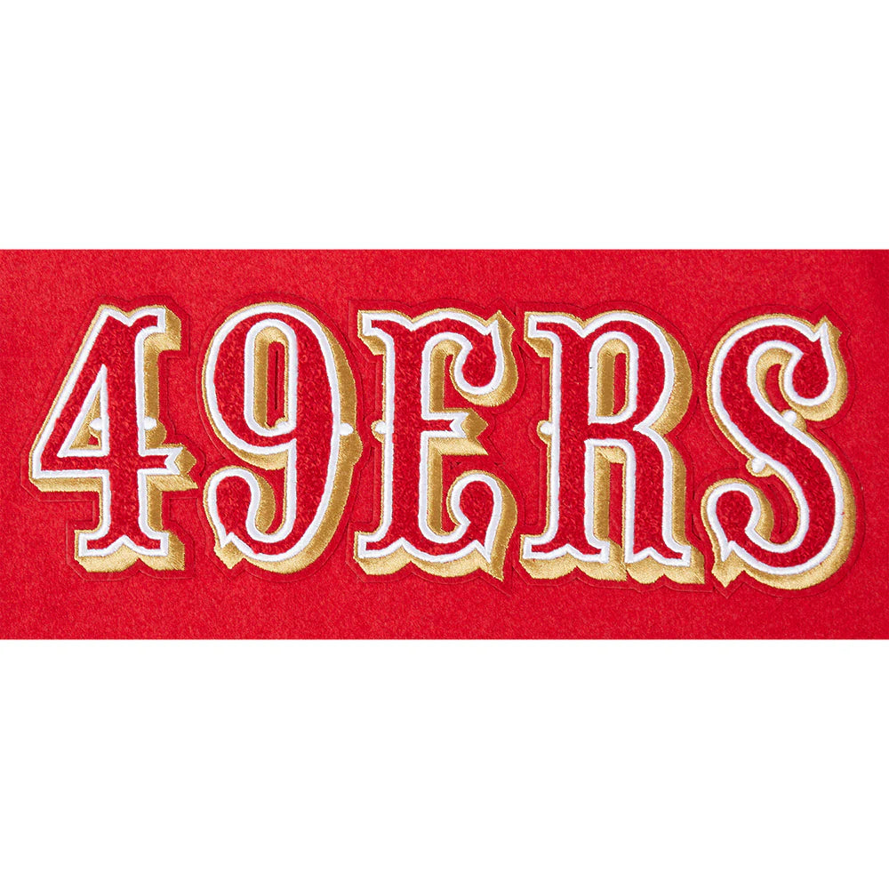 NFL SAN FRANCISCO 49ERS CLASSIC BIG BOYS WOOL VARSITY JACKET