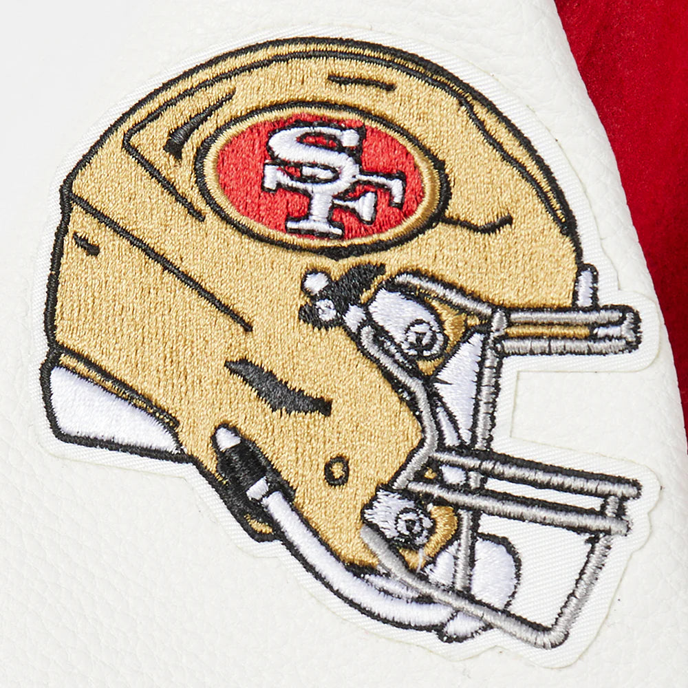 NFL SAN FRANCISCO 49ERS CLASSIC BIG BOYS WOOL VARSITY JACKET