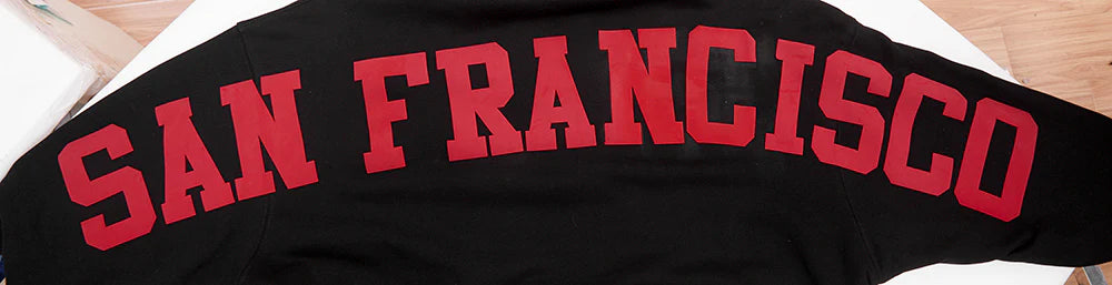 NFL SAN FRANCISCO 49ERS WINGSPAN WOMEN'S FLEECE CREWNECK