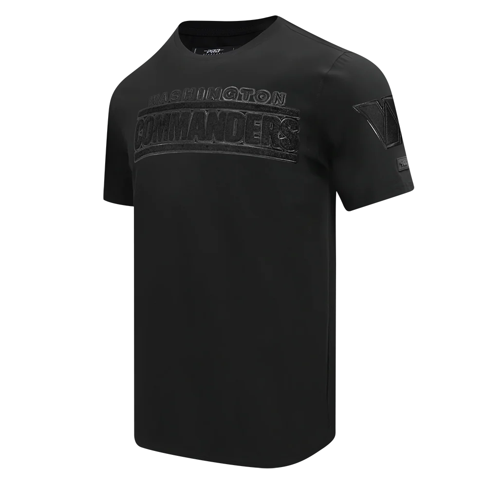 NFL WASHINGTON COMMANDERS TRIPLE BLACK MEN'S TEE