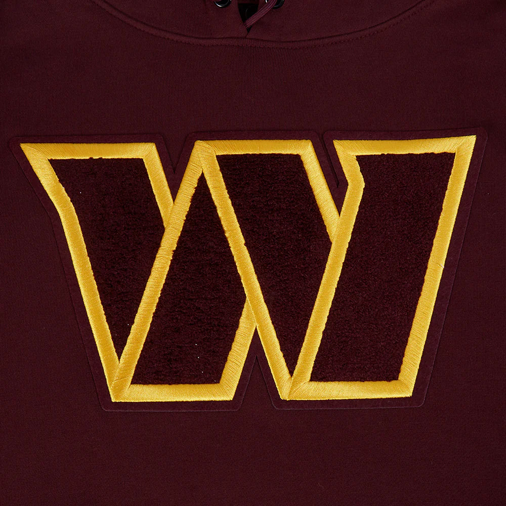 NFL WASHINGTON COMMANDERS MASHUP MEN'S RIB PULLOVER HOODIE